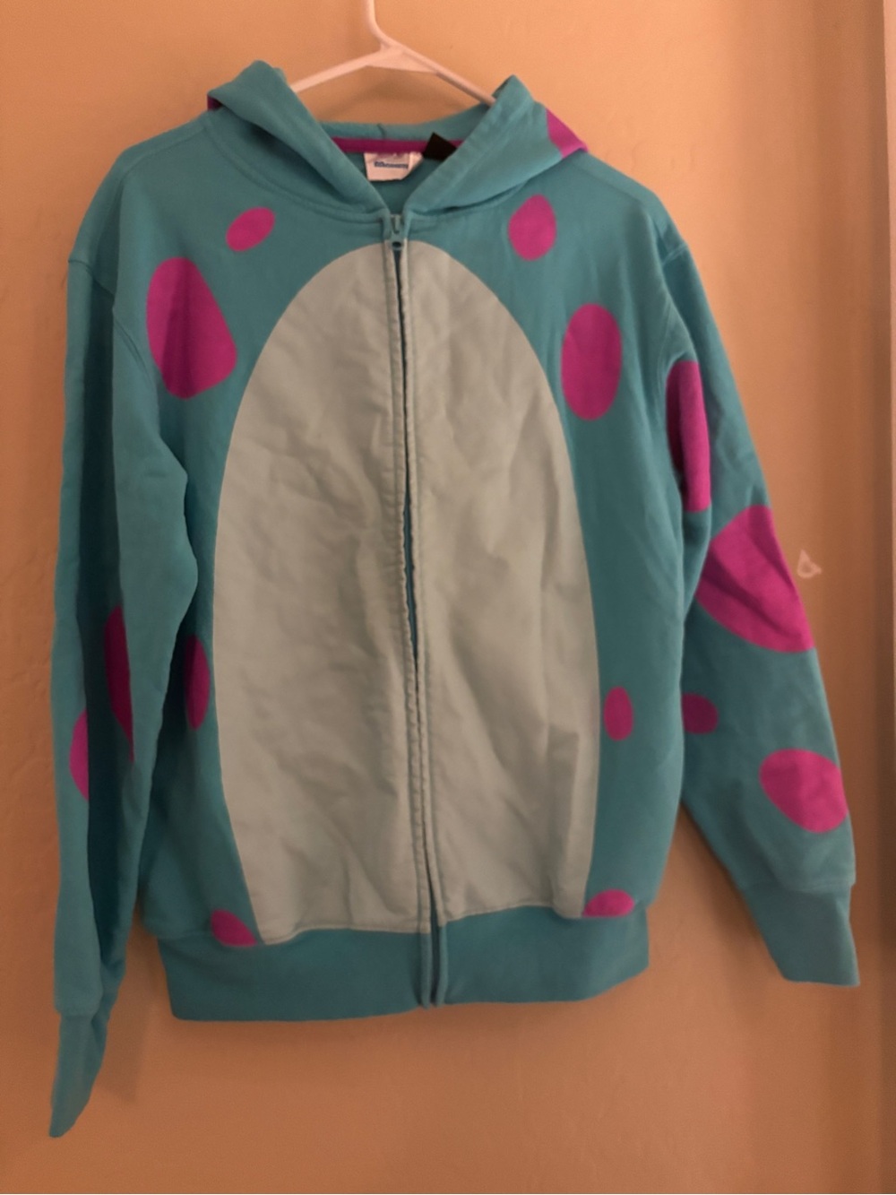 Disney Pixar Monsters Inc. Blue Purple Hoodie Child’s XS